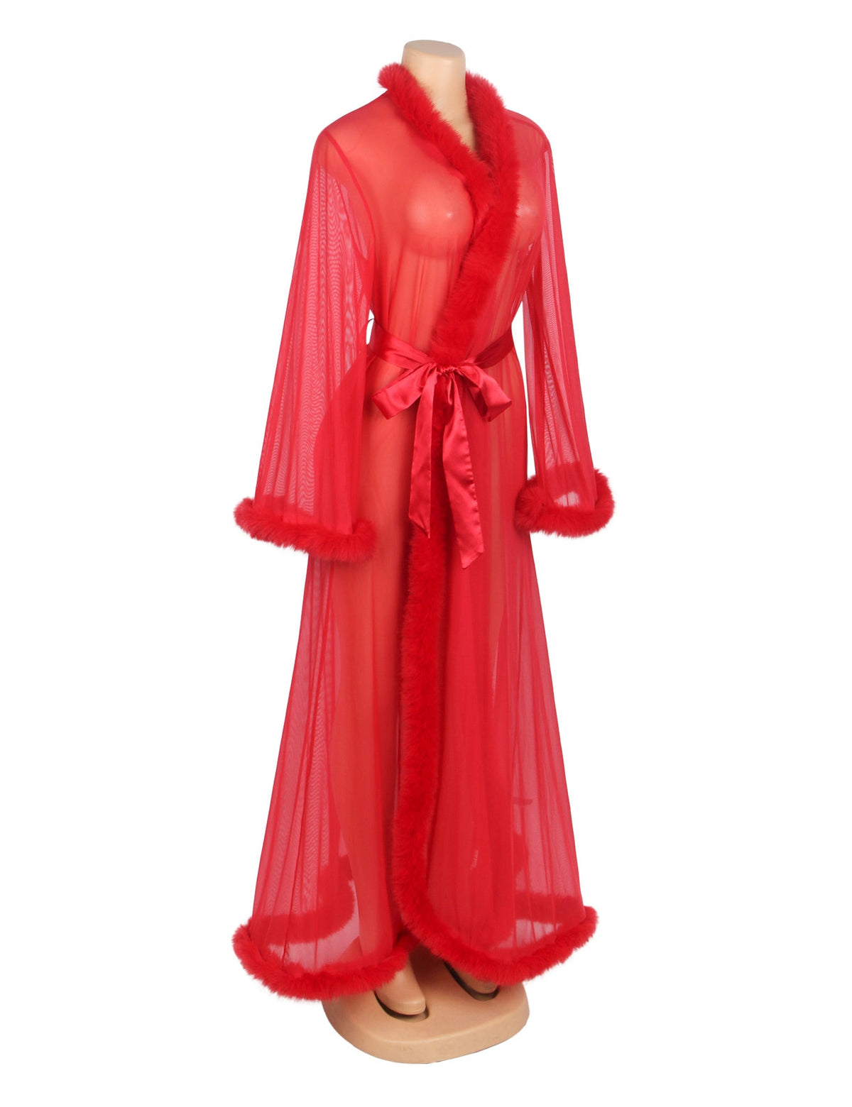 The Nocturne Feather Negligee