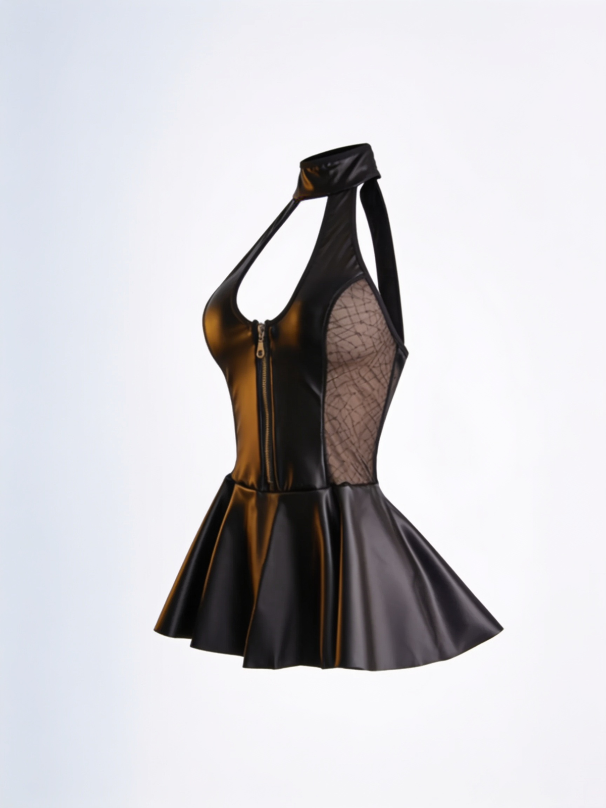The Noir Flare Dress