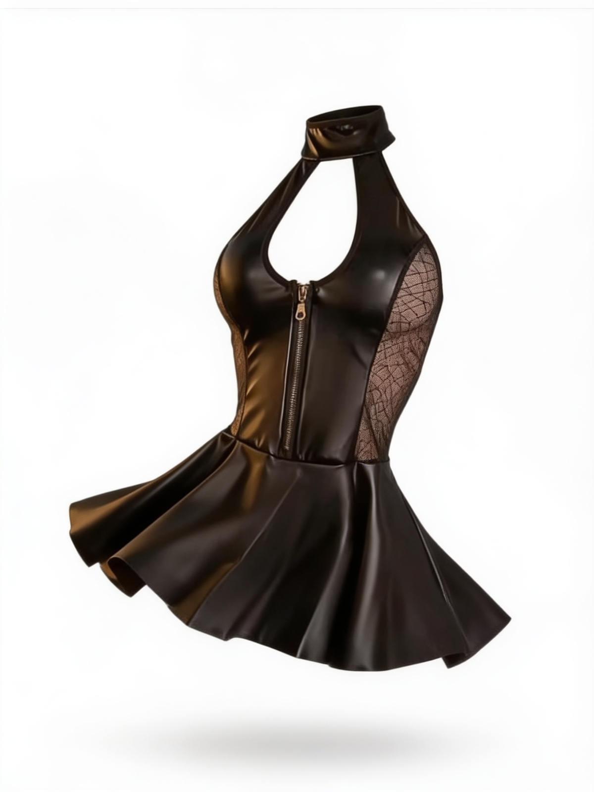 The Noir Flare Dress