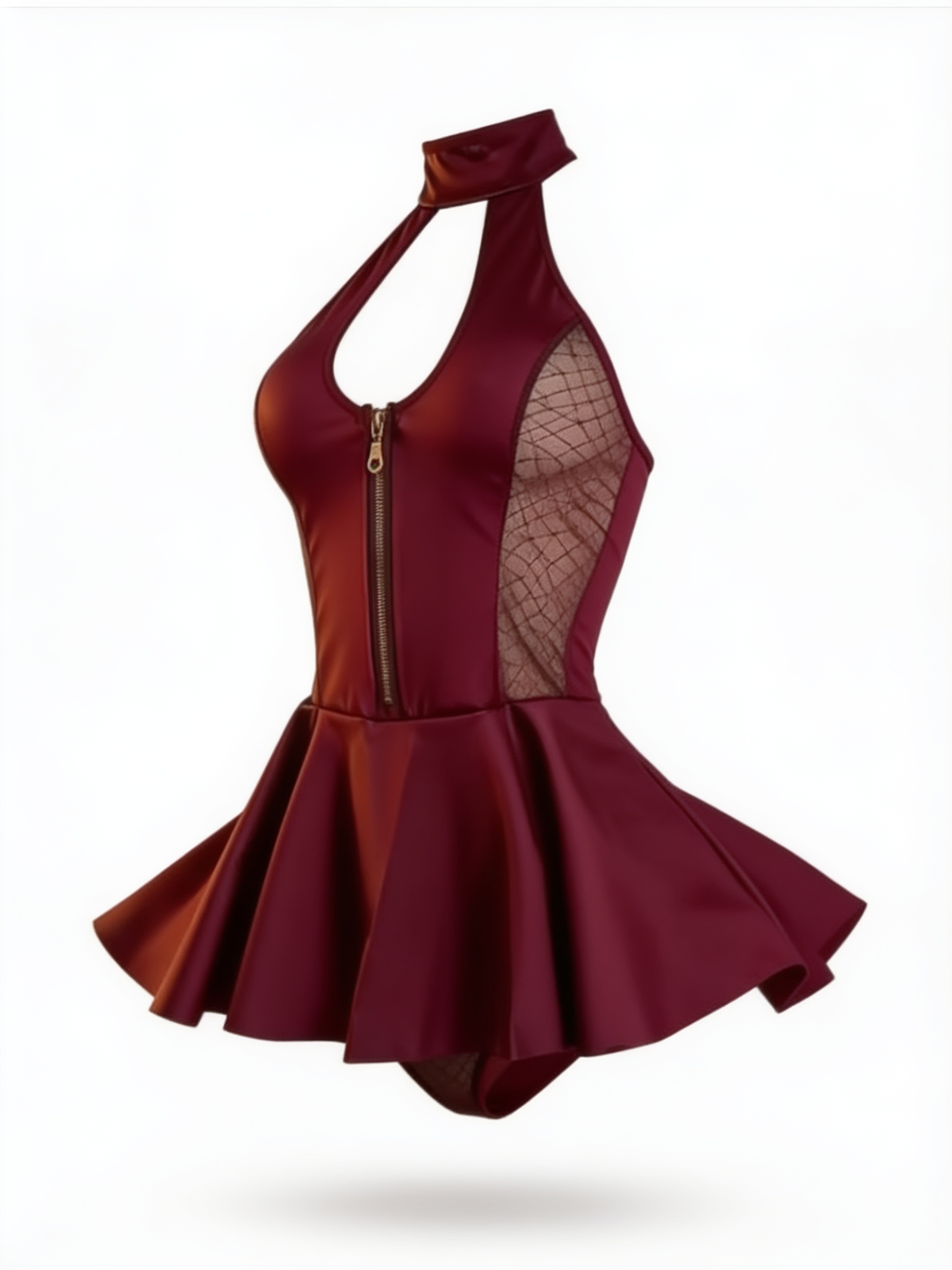 The Noir Flare Dress